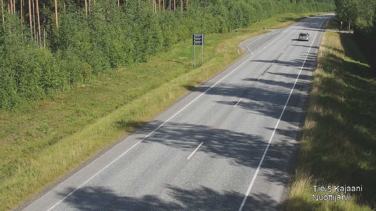 Kelikamerat Kuva Tie 5 Kajaani, Nuottijärvi, Kajaani, Kainuu