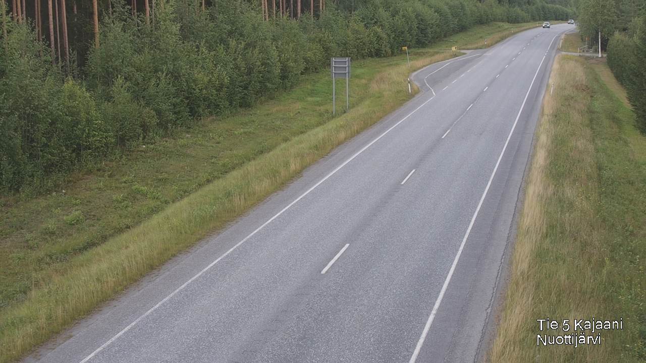 Kelikamerat Kuva Tie 5 Kajaani, Nuottijärvi, Kajaani, Kainuu