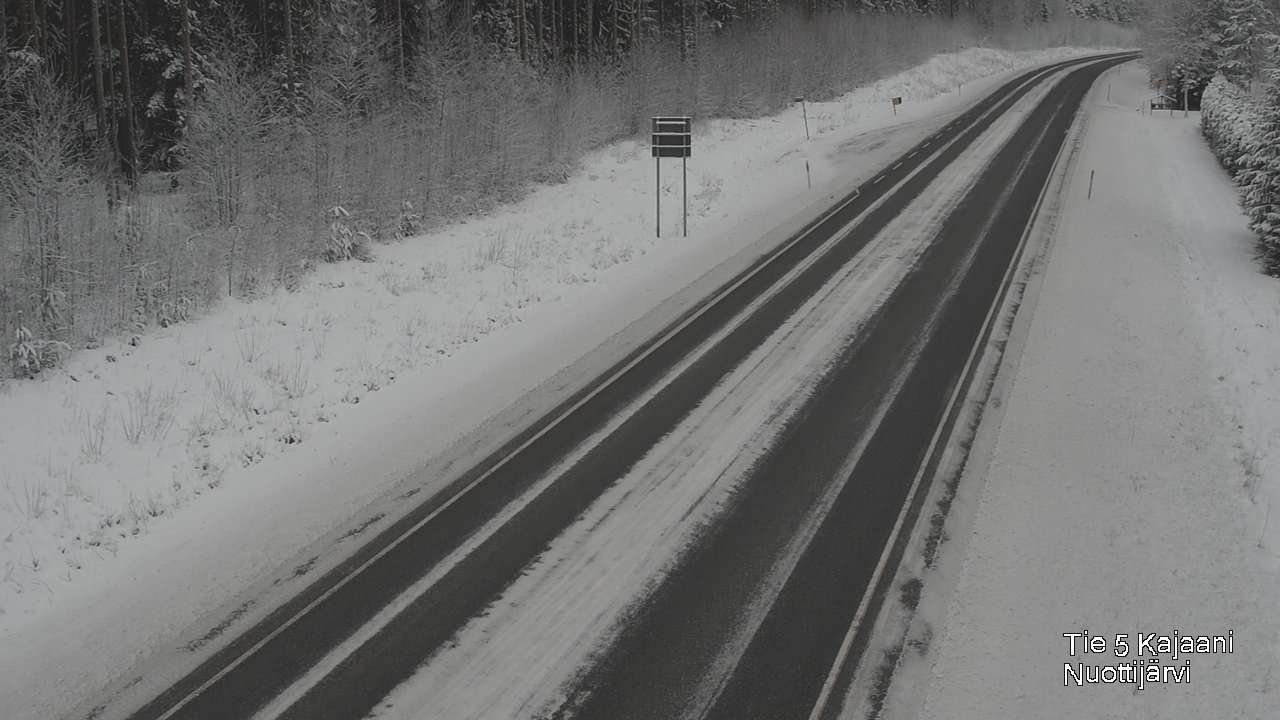 Kelikamerat Kuva Tie 5 Kajaani, Nuottijärvi, Kajaani, Kainuu