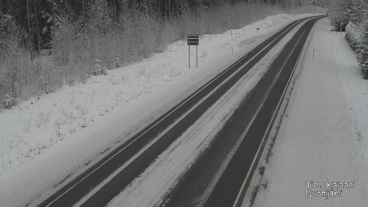 Kelikamerat Kuva Tie 5 Kajaani, Nuottijärvi, Kajaani, Kainuu