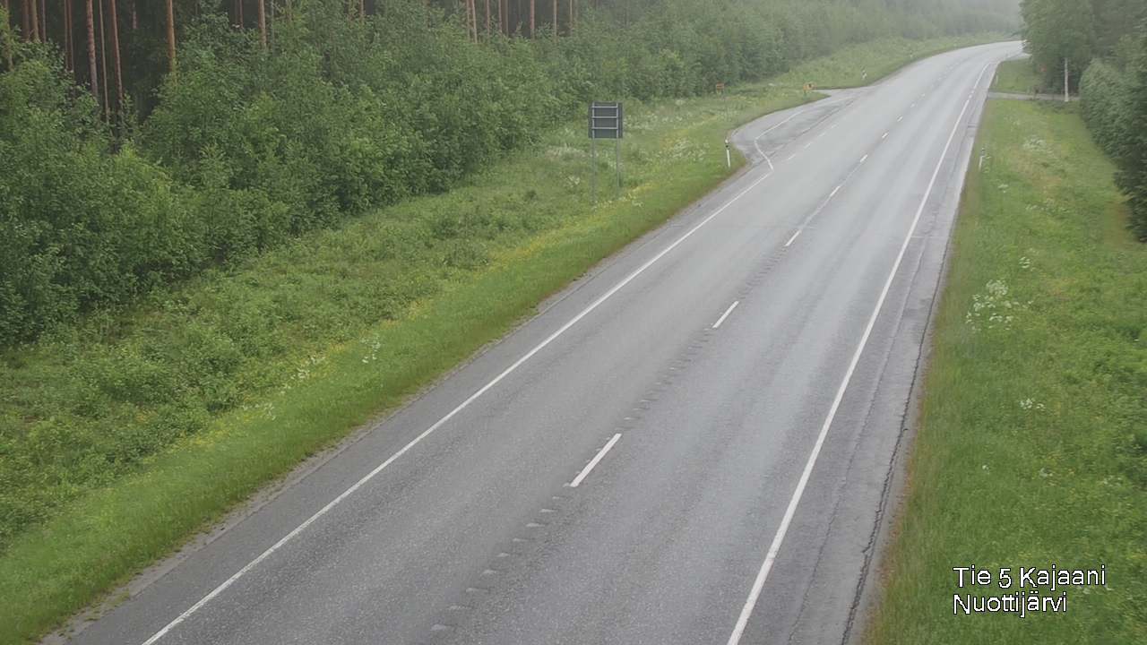 Kelikamerat Kuva Tie 5 Kajaani, Nuottijärvi, Kajaani, Kainuu