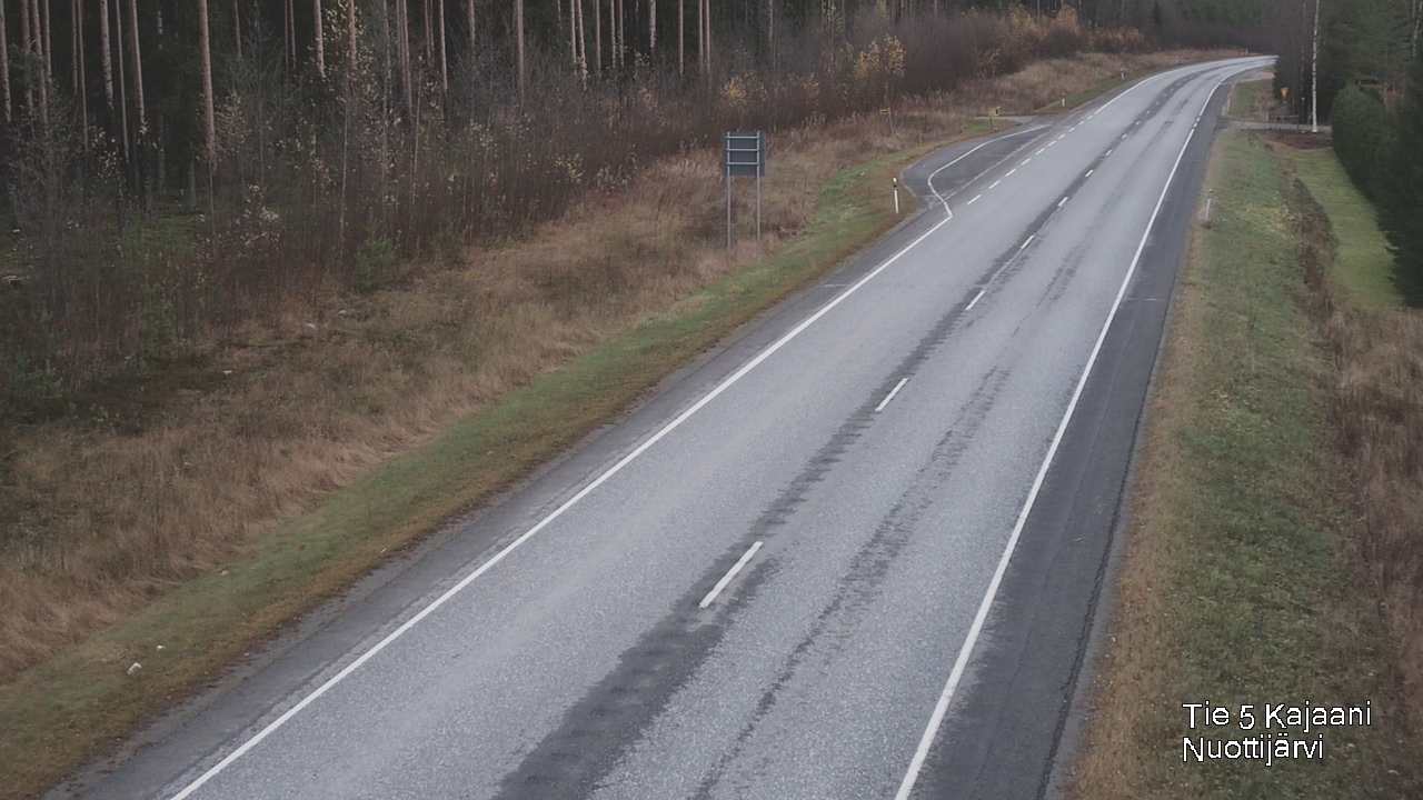 Kelikamerat Kuva Tie 5 Kajaani, Nuottijärvi, Kajaani, Kainuu