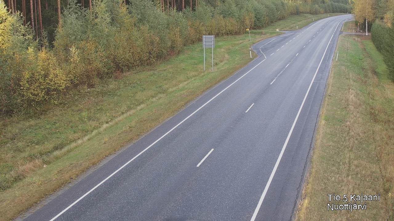 Kelikamerat Kuva Tie 5 Kajaani, Nuottijärvi, Kajaani, Kainuu