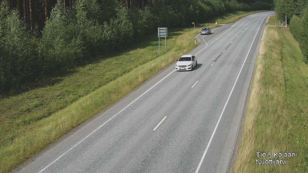 Kelikamerat Kuva Tie 5 Kajaani, Nuottijärvi, Kajaani, Kainuu