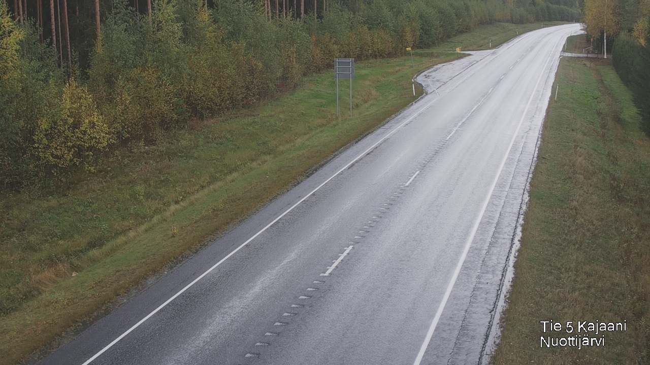 Kelikamerat Kuva Tie 5 Kajaani, Nuottijärvi, Kajaani, Kainuu