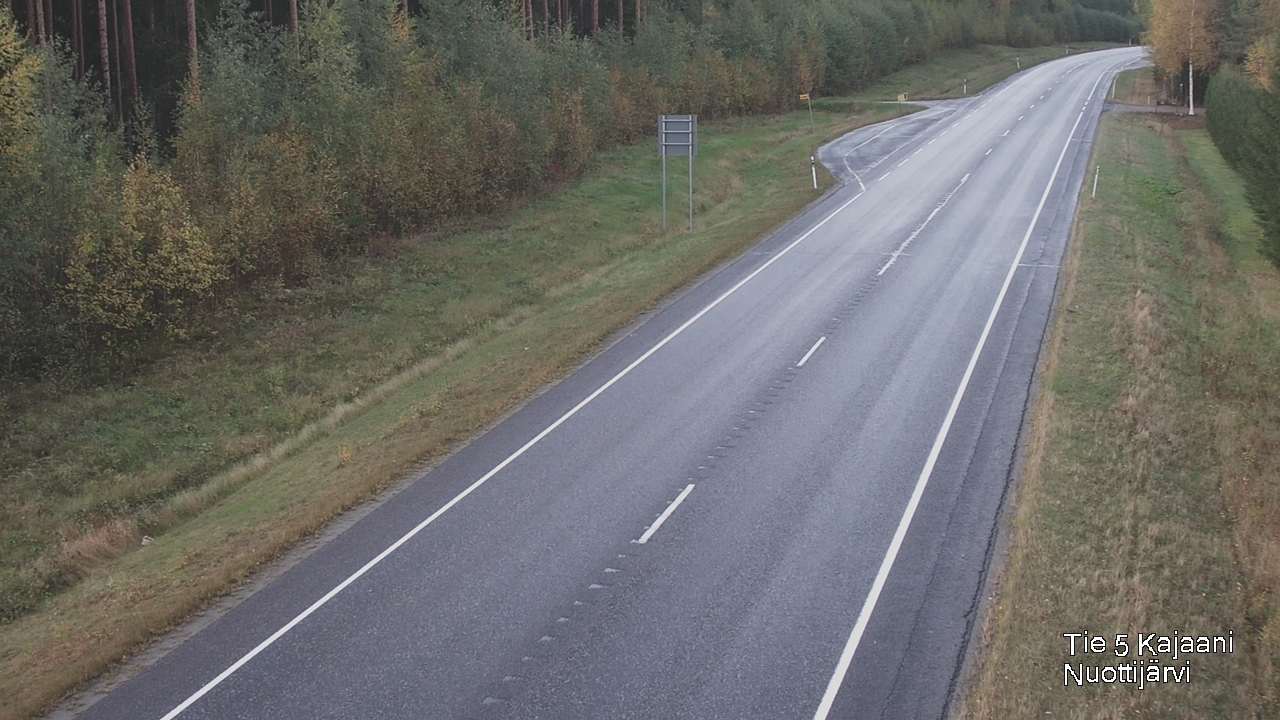 Kelikamerat Kuva Tie 5 Kajaani, Nuottijärvi, Kajaani, Kainuu
