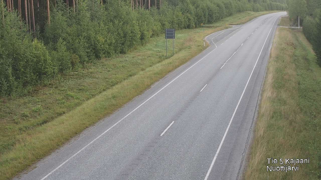 Kelikamerat Kuva Tie 5 Kajaani, Nuottijärvi, Kajaani, Kainuu