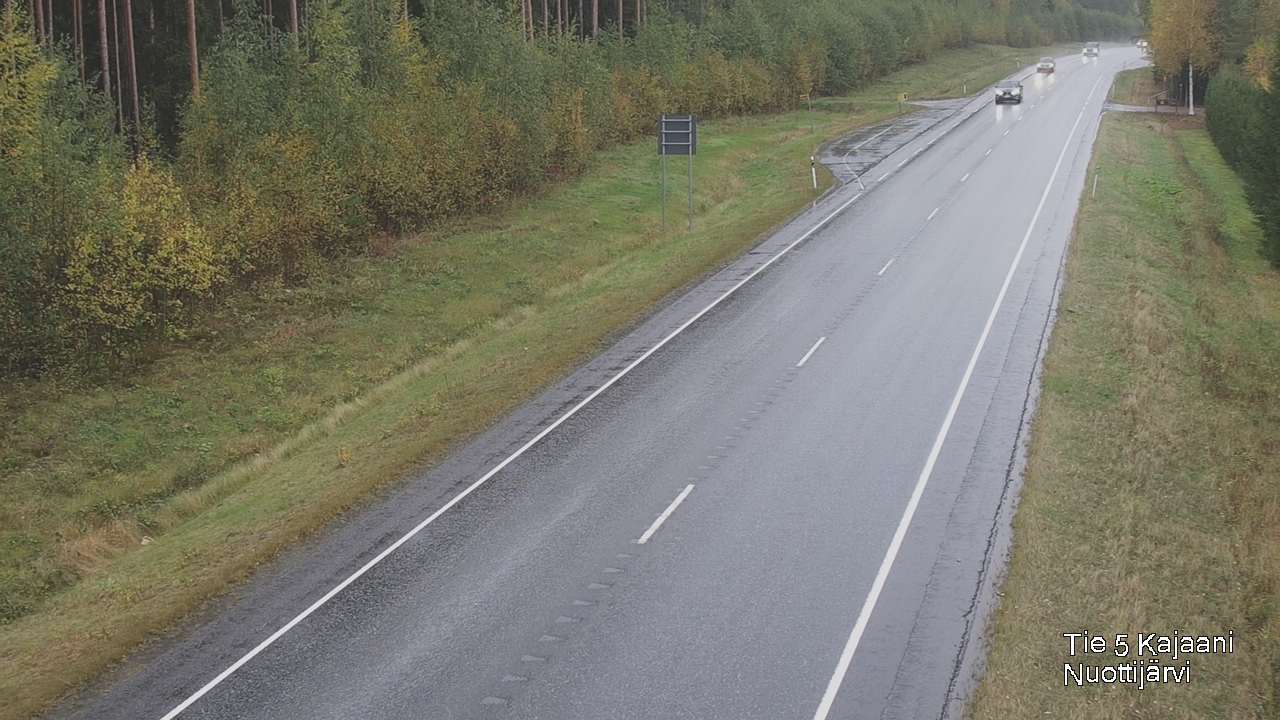 Kelikamerat Kuva Tie 5 Kajaani, Nuottijärvi, Kajaani, Kainuu