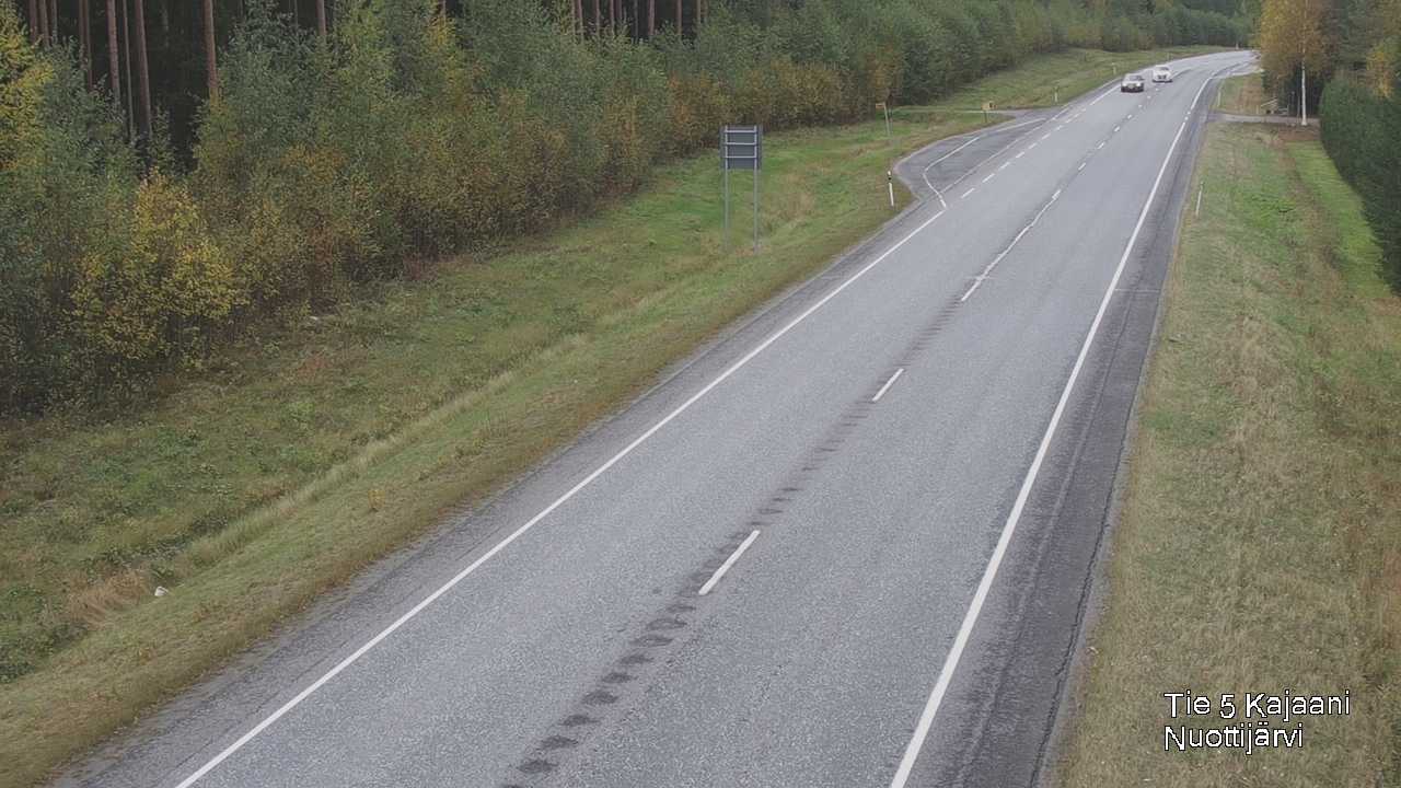 Kelikamerat Kuva Tie 5 Kajaani, Nuottijärvi, Kajaani, Kainuu