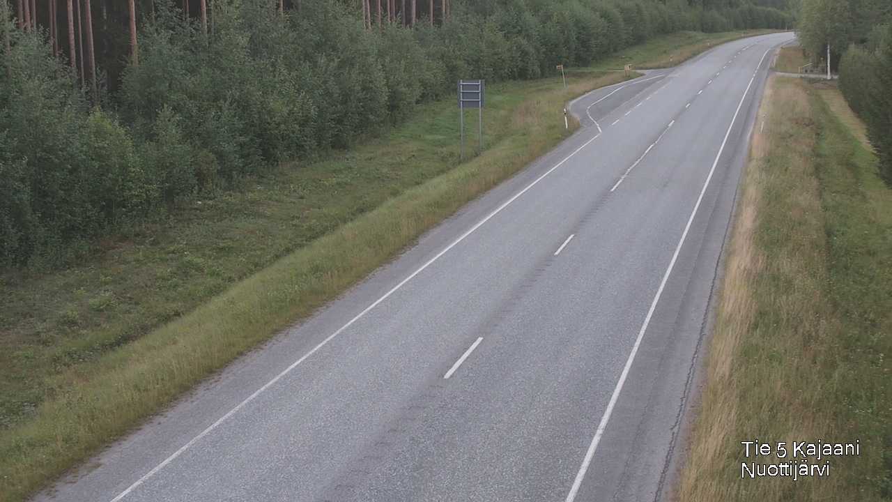 Kelikamerat Kuva Tie 5 Kajaani, Nuottijärvi, Kajaani, Kainuu