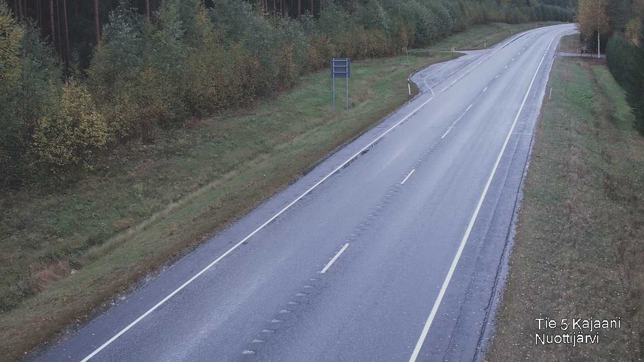Kelikamerat Kuva Tie 5 Kajaani, Nuottijärvi, Kajaani, Kainuu