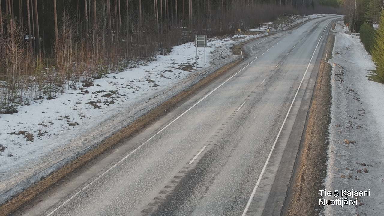 Kelikamerat Kuva Tie 5 Kajaani, Nuottijärvi, Kajaani, Kainuu