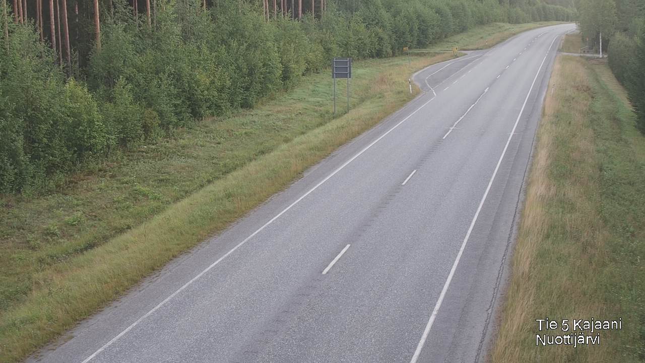 Kelikamerat Kuva Tie 5 Kajaani, Nuottijärvi, Kajaani, Kainuu