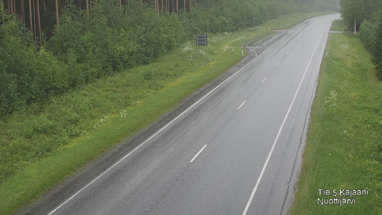Kelikamerat Kuva Tie 5 Kajaani, Nuottijärvi, Kajaani, Kainuu
