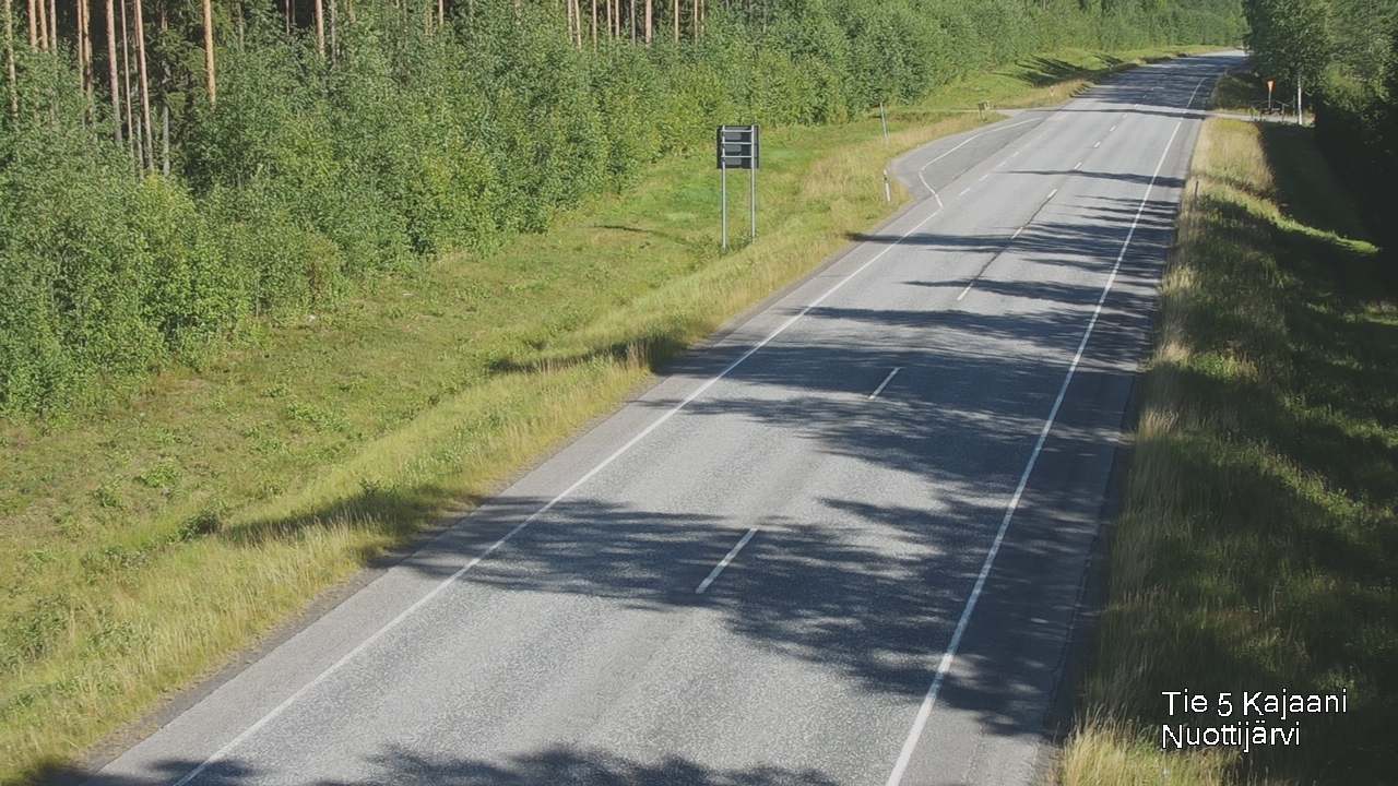 Kelikamerat Kuva Tie 5 Kajaani, Nuottijärvi, Kajaani, Kainuu