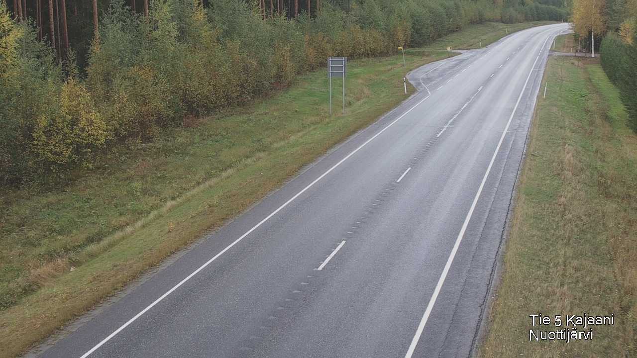 Kelikamerat Kuva Tie 5 Kajaani, Nuottijärvi, Kajaani, Kainuu