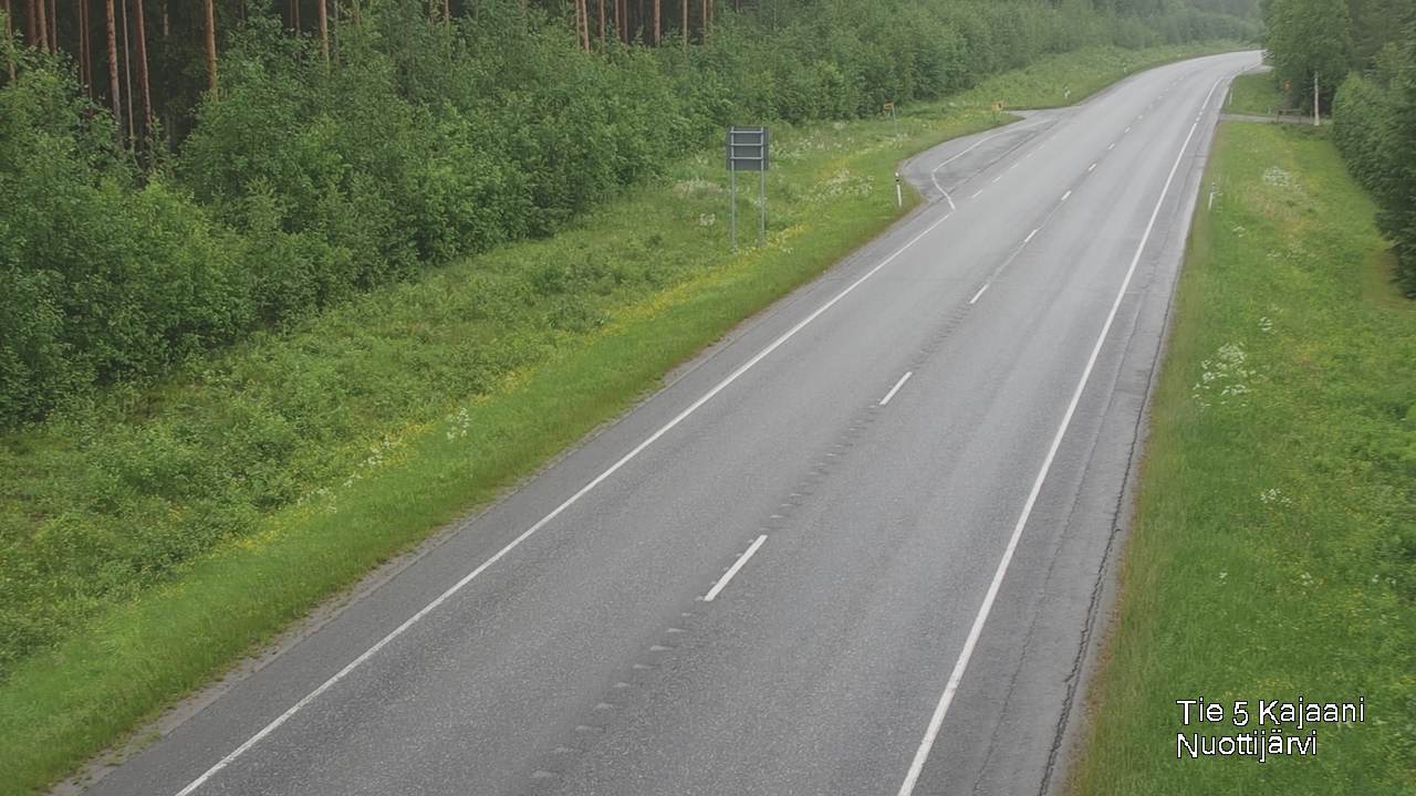Kelikamerat Kuva Tie 5 Kajaani, Nuottijärvi, Kajaani, Kainuu