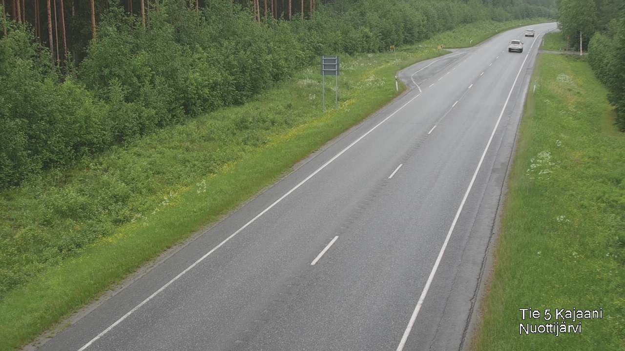 Kelikamerat Kuva Tie 5 Kajaani, Nuottijärvi, Kajaani, Kainuu