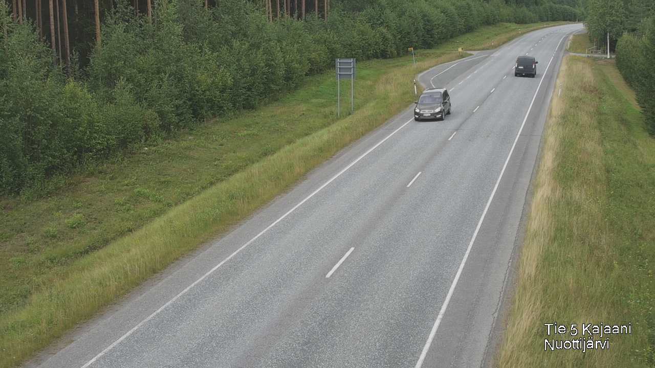 Kelikamerat Kuva Tie 5 Kajaani, Nuottijärvi, Kajaani, Kainuu