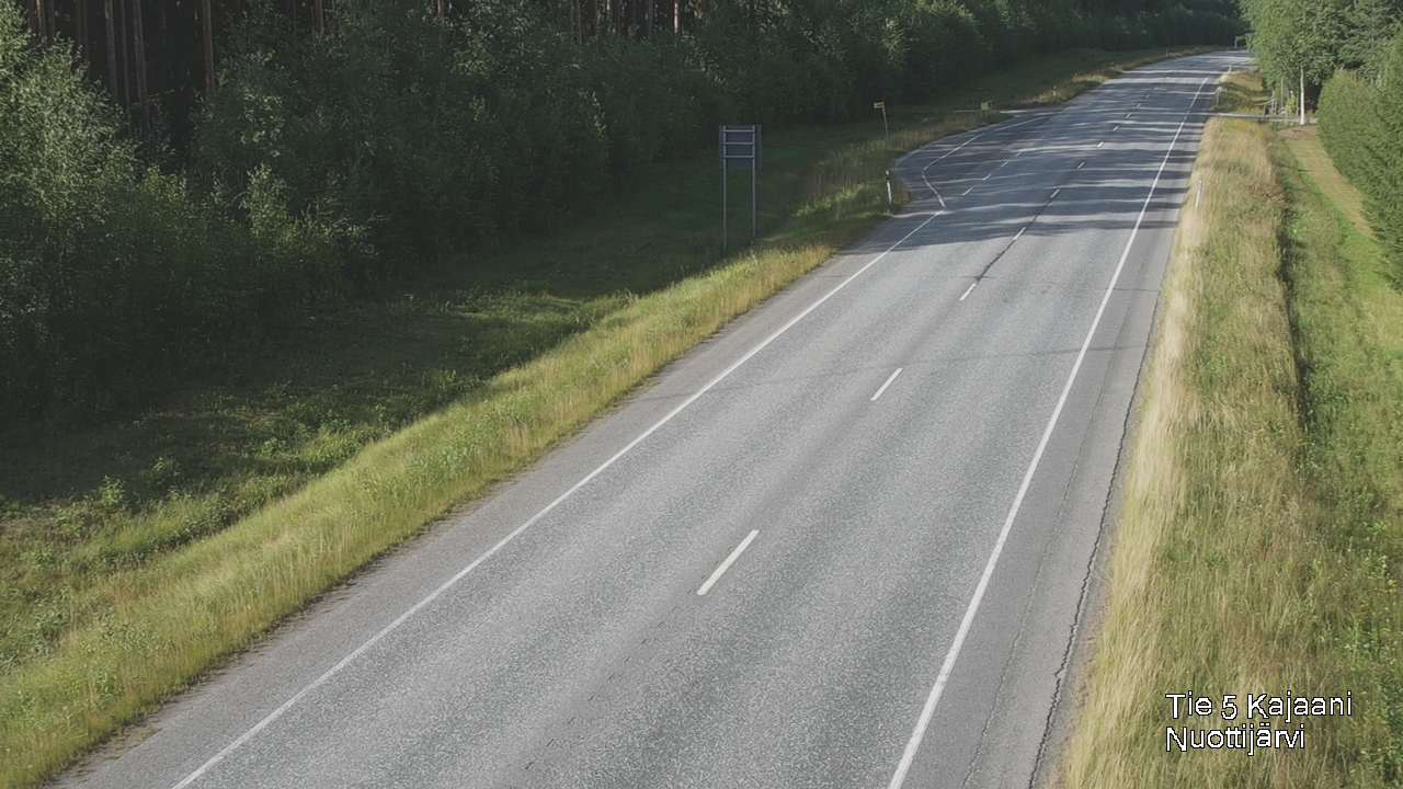 Kelikamerat Kuva Tie 5 Kajaani, Nuottijärvi, Kajaani, Kainuu