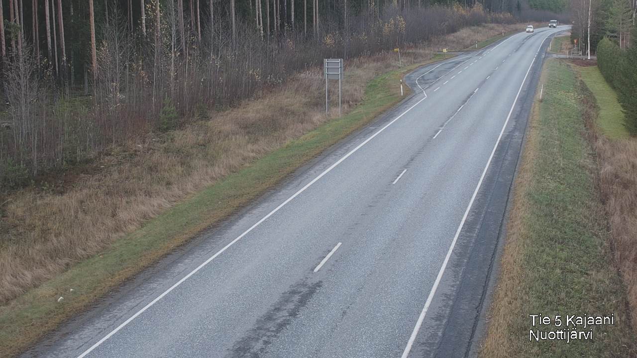 Kelikamerat Kuva Tie 5 Kajaani, Nuottijärvi, Kajaani, Kainuu