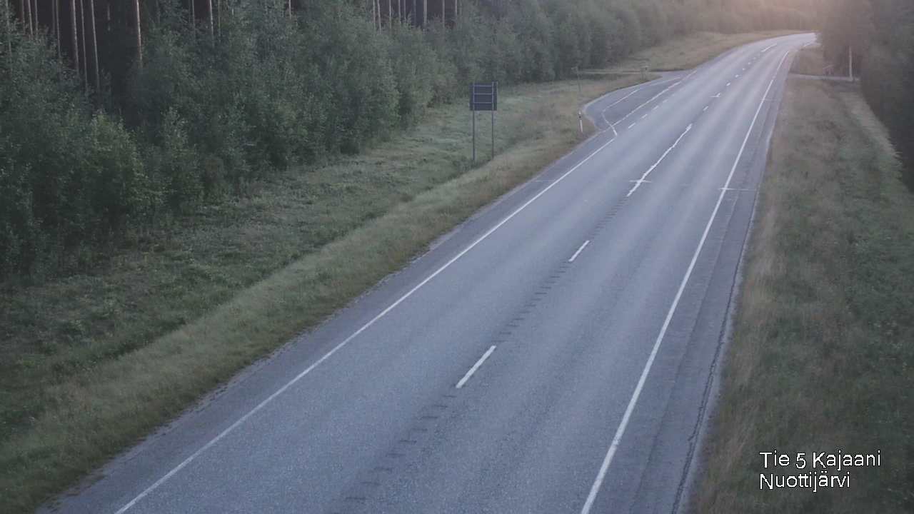 Kelikamerat Kuva Tie 5 Kajaani, Nuottijärvi, Kajaani, Kainuu