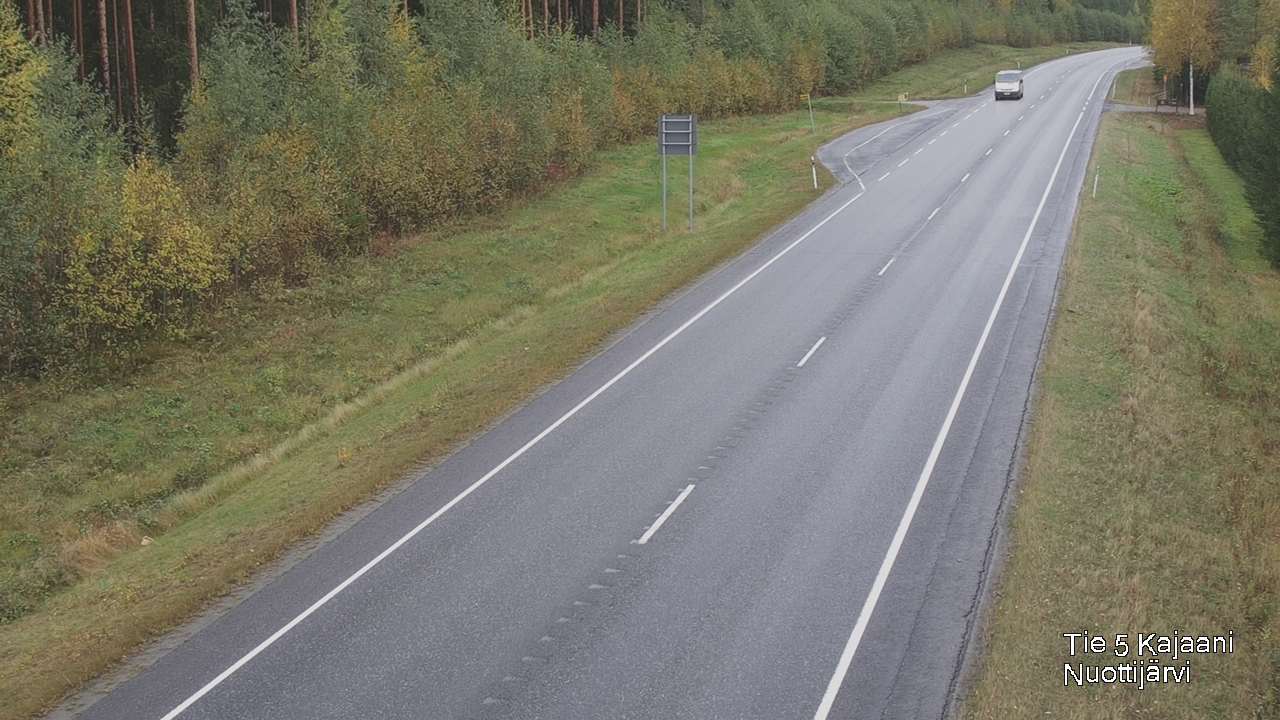 Kelikamerat Kuva Tie 5 Kajaani, Nuottijärvi, Kajaani, Kainuu
