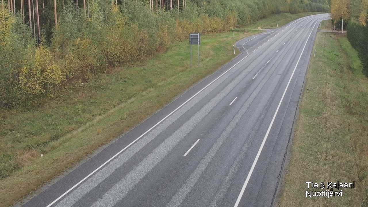 Kelikamerat Kuva Tie 5 Kajaani, Nuottijärvi, Kajaani, Kainuu