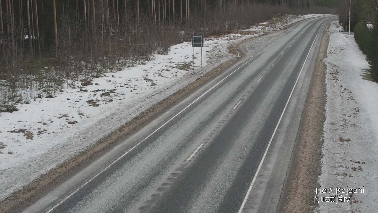 Kelikamerat Kuva Tie 5 Kajaani, Nuottijärvi, Kajaani, Kainuu