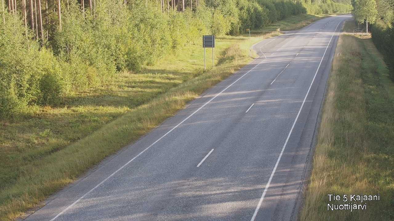 Kelikamerat Kuva Tie 5 Kajaani, Nuottijärvi, Kajaani, Kainuu