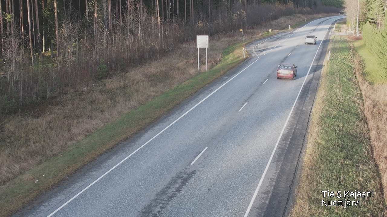 Kelikamerat Kuva Tie 5 Kajaani, Nuottijärvi, Kajaani, Kainuu