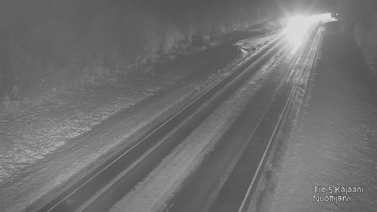 Kelikamerat Kuva Tie 5 Kajaani, Nuottijärvi, Kajaani, Kainuu