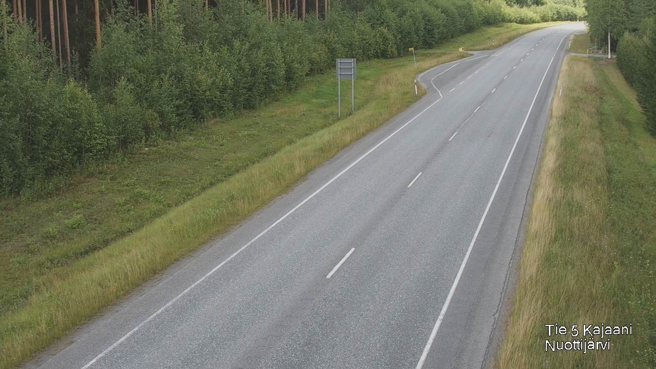 Kelikamerat Kuva Tie 5 Kajaani, Nuottijärvi, Kajaani, Kainuu