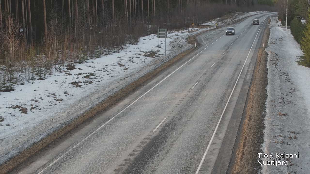 Kelikamerat Kuva Tie 5 Kajaani, Nuottijärvi, Kajaani, Kainuu