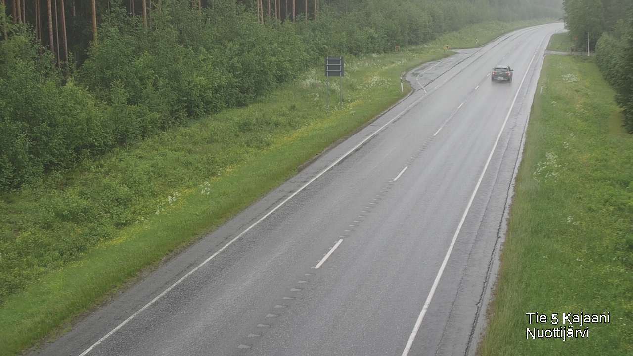 Kelikamerat Kuva Tie 5 Kajaani, Nuottijärvi, Kajaani, Kainuu
