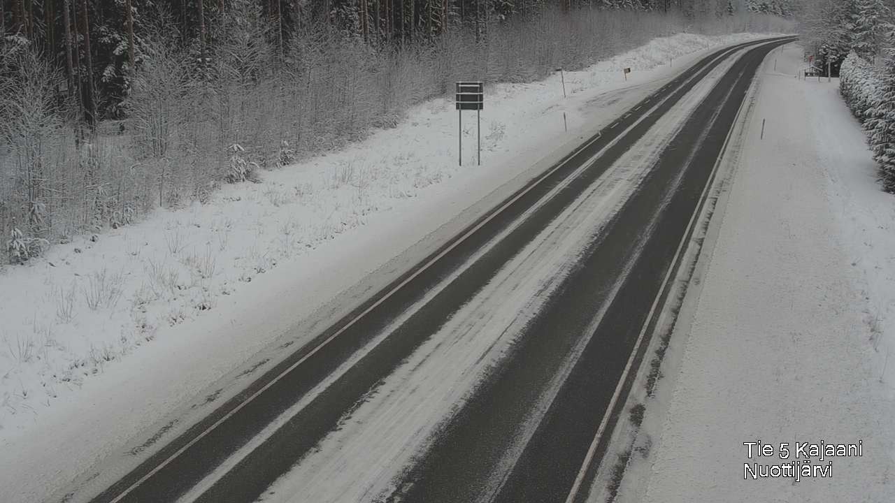 Kelikamerat Kuva Tie 5 Kajaani, Nuottijärvi, Kajaani, Kainuu