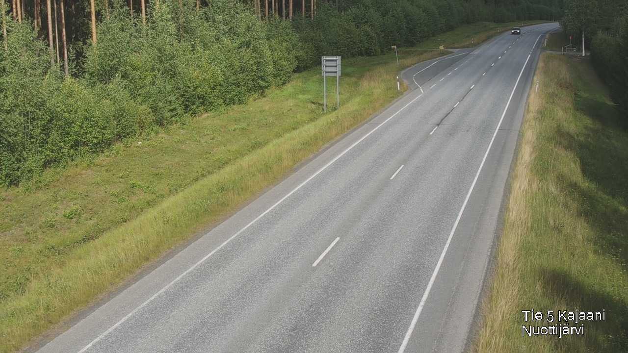 Kelikamerat Kuva Tie 5 Kajaani, Nuottijärvi, Kajaani, Kainuu