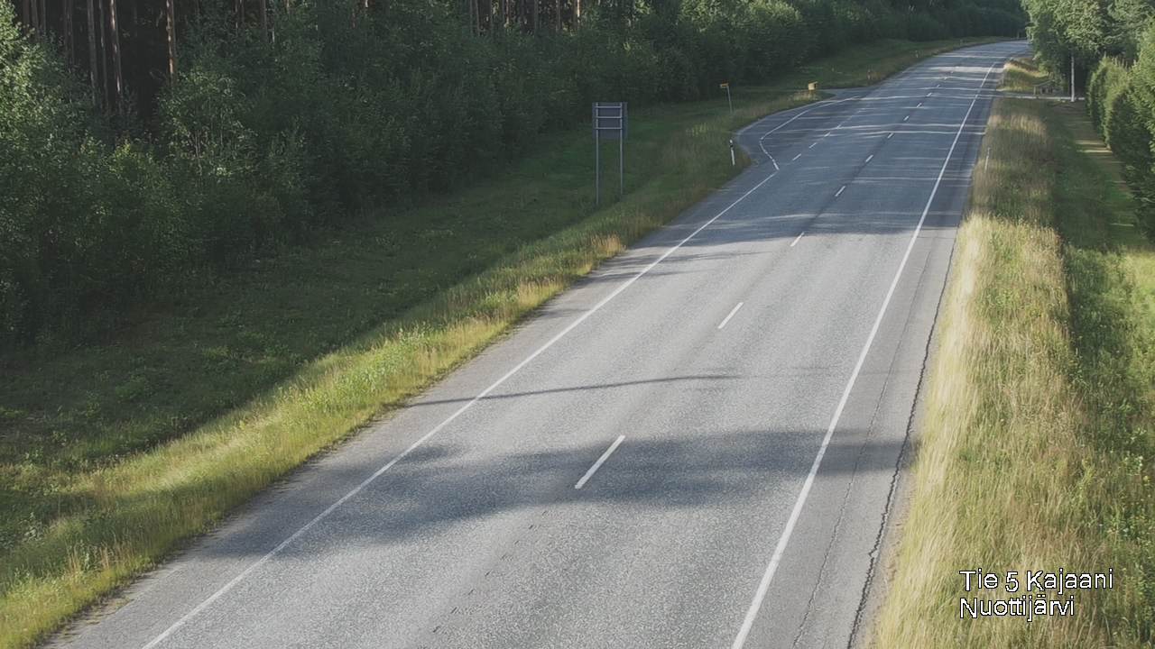 Kelikamerat Kuva Tie 5 Kajaani, Nuottijärvi, Kajaani, Kainuu