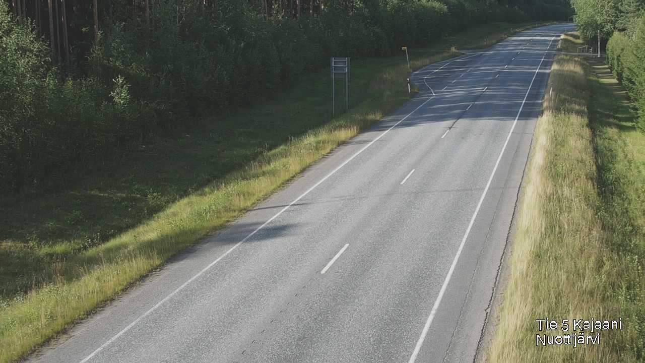 Kelikamerat Kuva Tie 5 Kajaani, Nuottijärvi, Kajaani, Kainuu