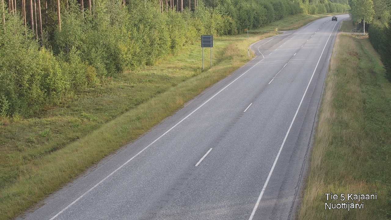 Kelikamerat Kuva Tie 5 Kajaani, Nuottijärvi, Kajaani, Kainuu