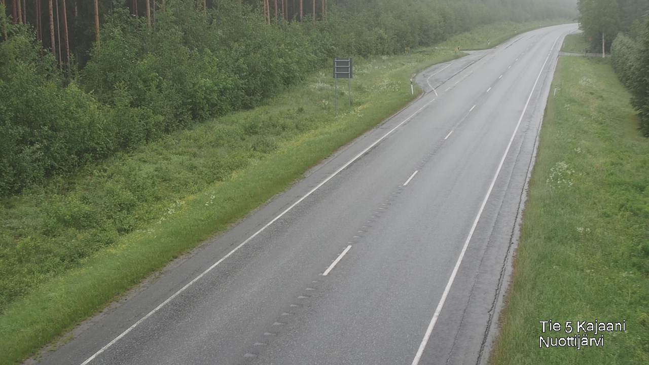 Kelikamerat Kuva Tie 5 Kajaani, Nuottijärvi, Kajaani, Kainuu
