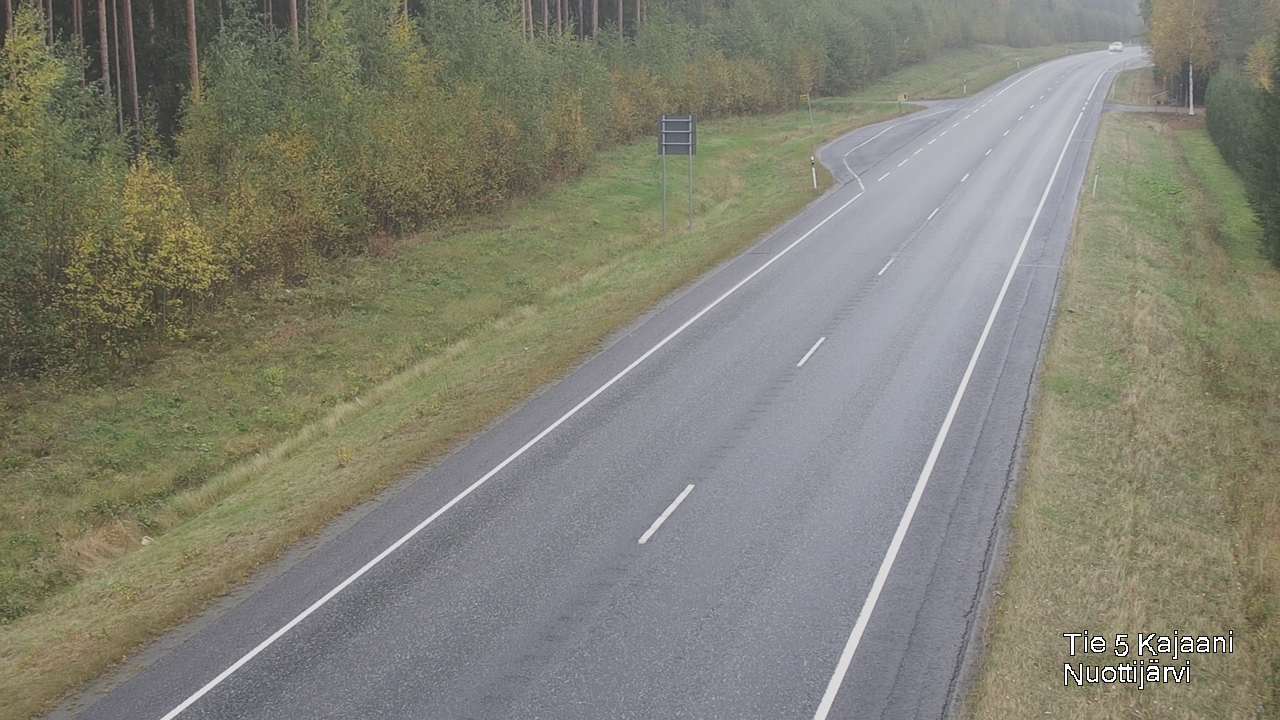 Kelikamerat Kuva Tie 5 Kajaani, Nuottijärvi, Kajaani, Kainuu