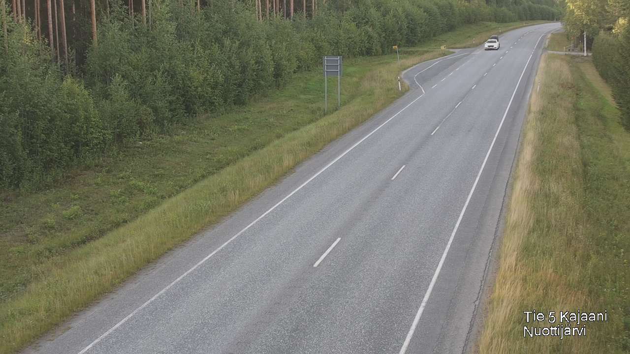 Kelikamerat Kuva Tie 5 Kajaani, Nuottijärvi, Kajaani, Kainuu