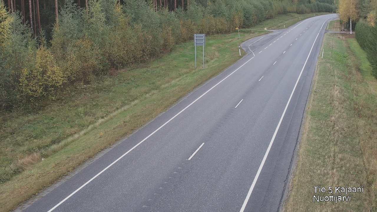 Kelikamerat Kuva Tie 5 Kajaani, Nuottijärvi, Kajaani, Kainuu