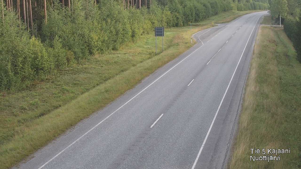 Kelikamerat Kuva Tie 5 Kajaani, Nuottijärvi, Kajaani, Kainuu