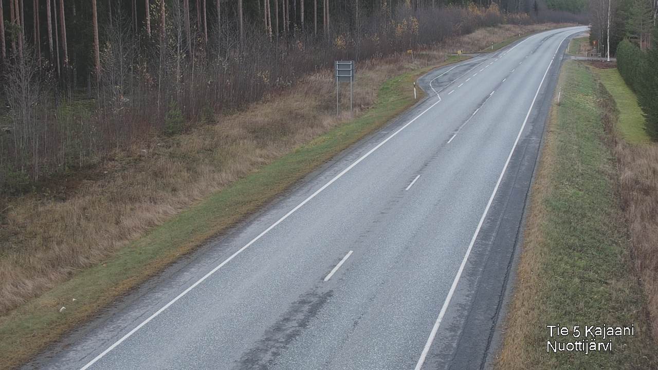 Kelikamerat Kuva Tie 5 Kajaani, Nuottijärvi, Kajaani, Kainuu