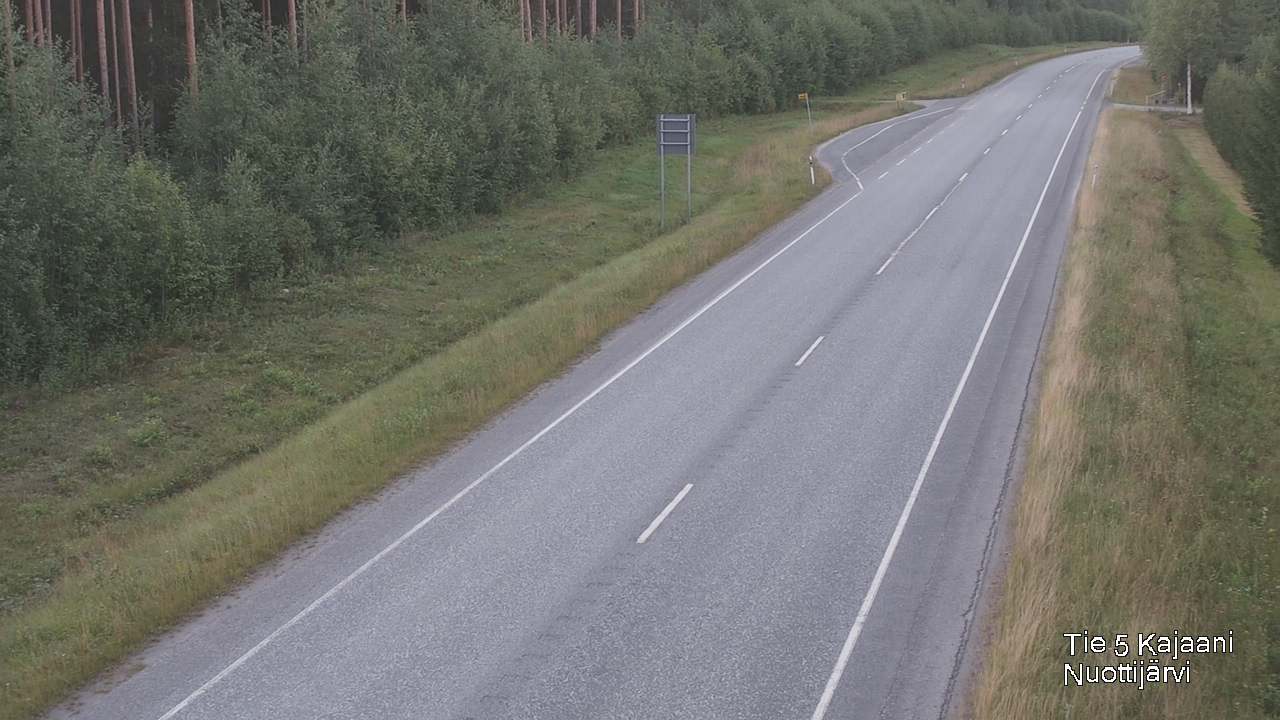Kelikamerat Kuva Tie 5 Kajaani, Nuottijärvi, Kajaani, Kainuu