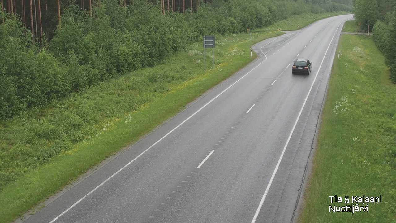 Kelikamerat Kuva Tie 5 Kajaani, Nuottijärvi, Kajaani, Kainuu