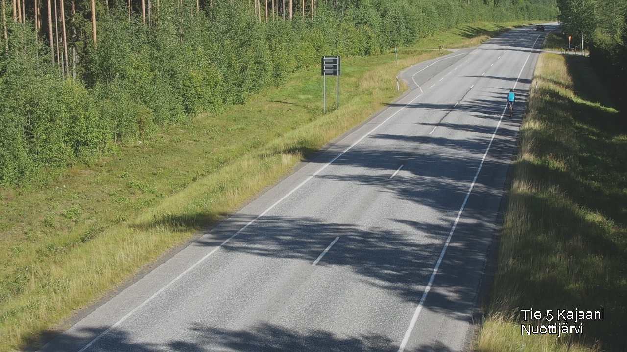 Kelikamerat Kuva Tie 5 Kajaani, Nuottijärvi, Kajaani, Kainuu