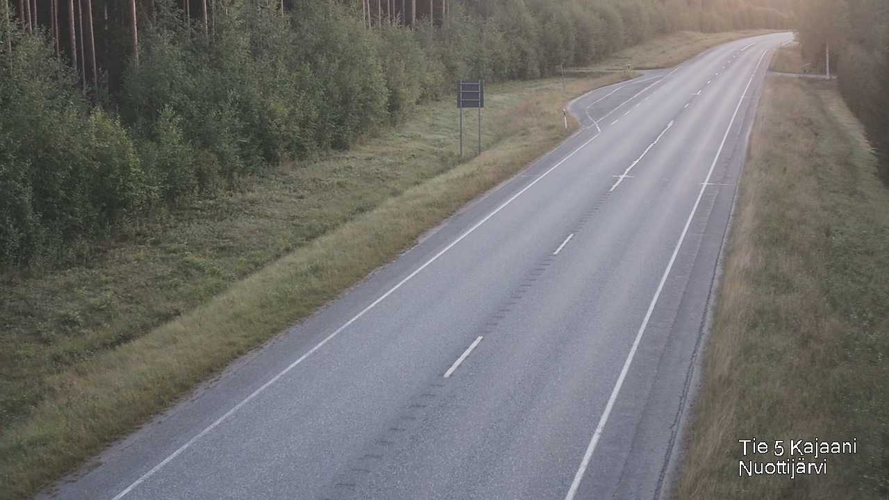 Kelikamerat Kuva Tie 5 Kajaani, Nuottijärvi, Kajaani, Kainuu